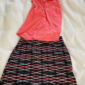 EUC. Fringe womens golf outfit size small.